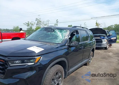 2023 Honda Pilot Awd Trailsport из США, поврежденный, VIN 5FNYG1H67PB042092